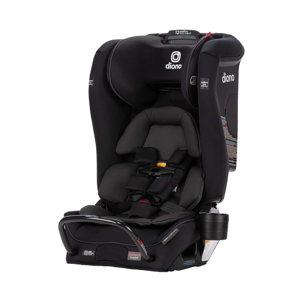 best for Tesla Model S Diono Radian 3RXT SafePlus, 4-in-1 Convertible Car Seat