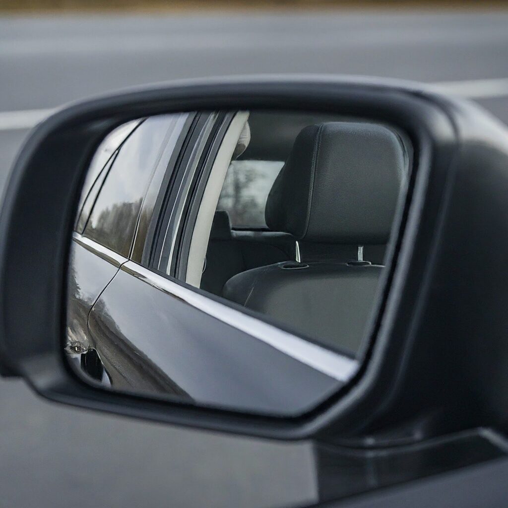 how to put baby mirror in car without headrest?