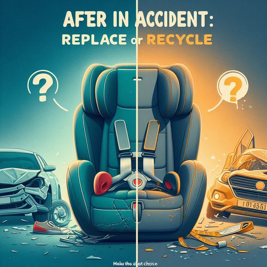 what to do with car seat after accident