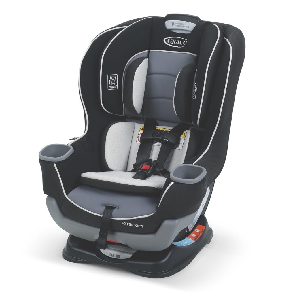 Graco Extend2Fit Convertible Baby Car Seat