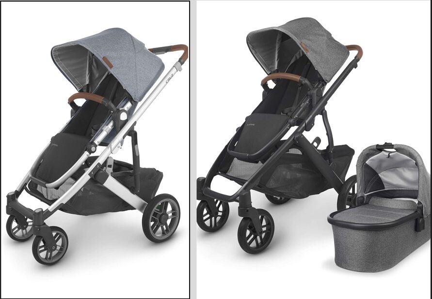 UPPAbaby Cruz v2 stroller vs UPPAbaby Vista v2 stroller